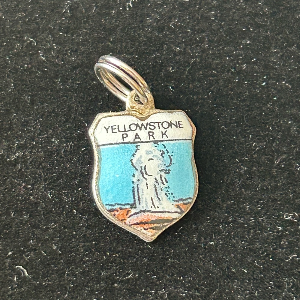Yellowstone Park Silver Charm